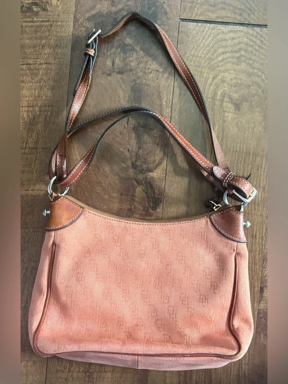 Dooney & Bourke monogram hobo bag purse